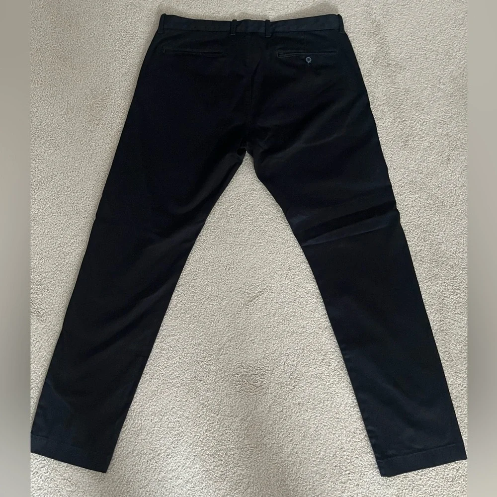 Men’s J. Crew Black Stretch Pants size 35 X 32